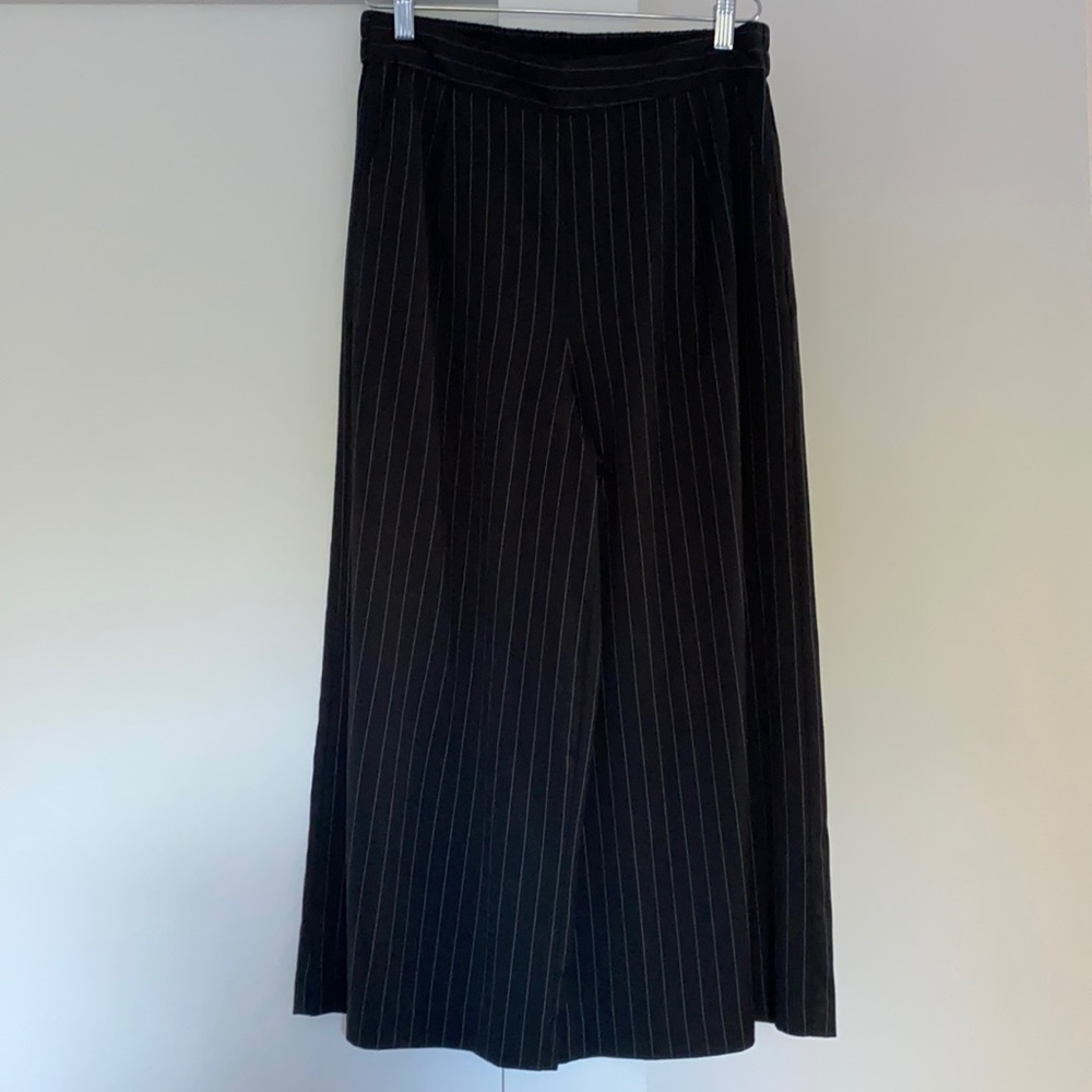 Wide Leg Striped Pants